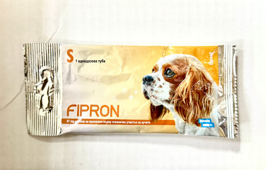FIPRON SPOT-ON DOG - ПИПЕТА С ФИПРОНИЛ ПРОТИВ КЪРЛЕЖИ И БЪЛХИ ЗА КУЧЕТА ДО 10 КГ