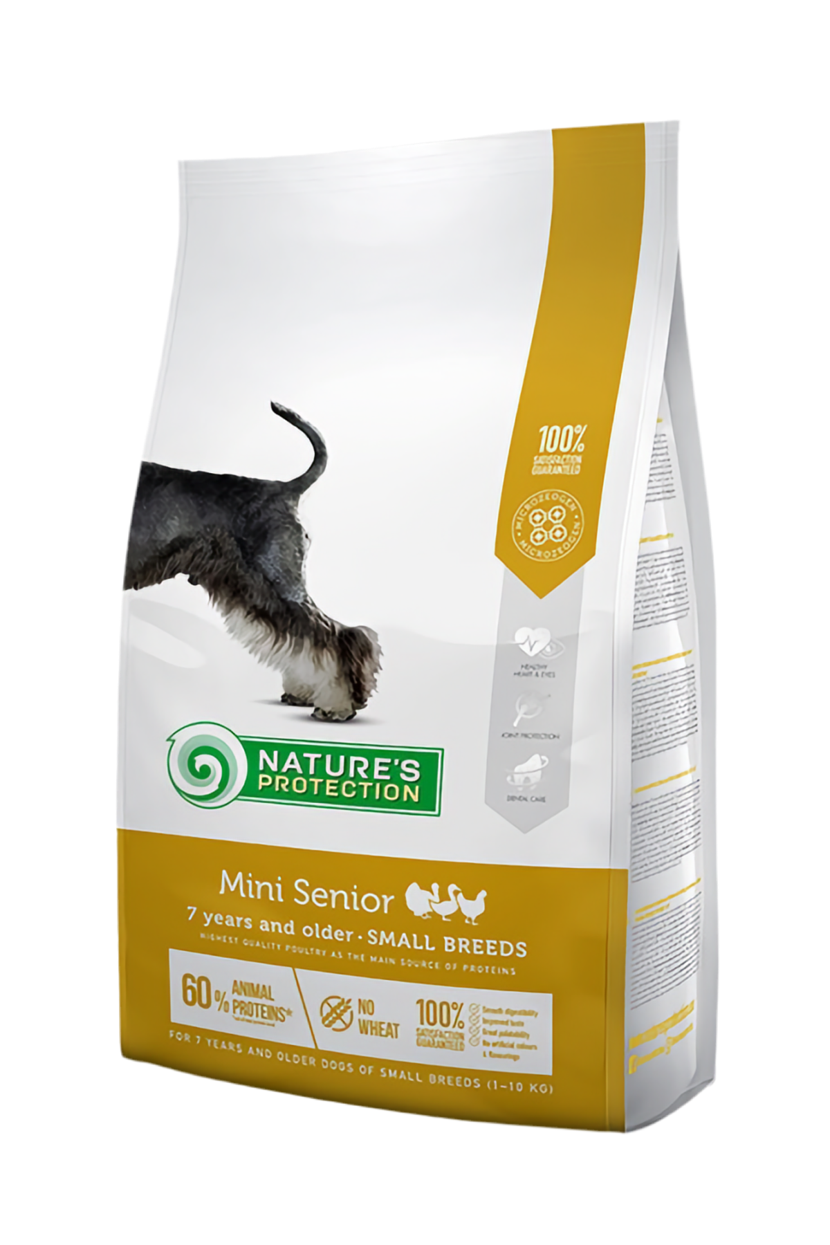 Nature's Protection Mini Senior – Грижа със златно сърце за златните години на вашето куче ✨