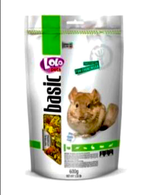 Пълноценна храна за Чинчила Lolo Pets, 600 грама