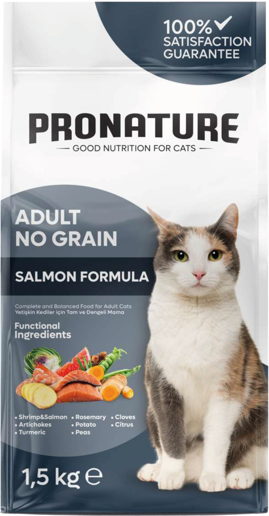Pronature Daily Protect Grain-Free – Беззърнена Храна с Риба Тон за Възрастни Котки (1,5 – 10 кг)