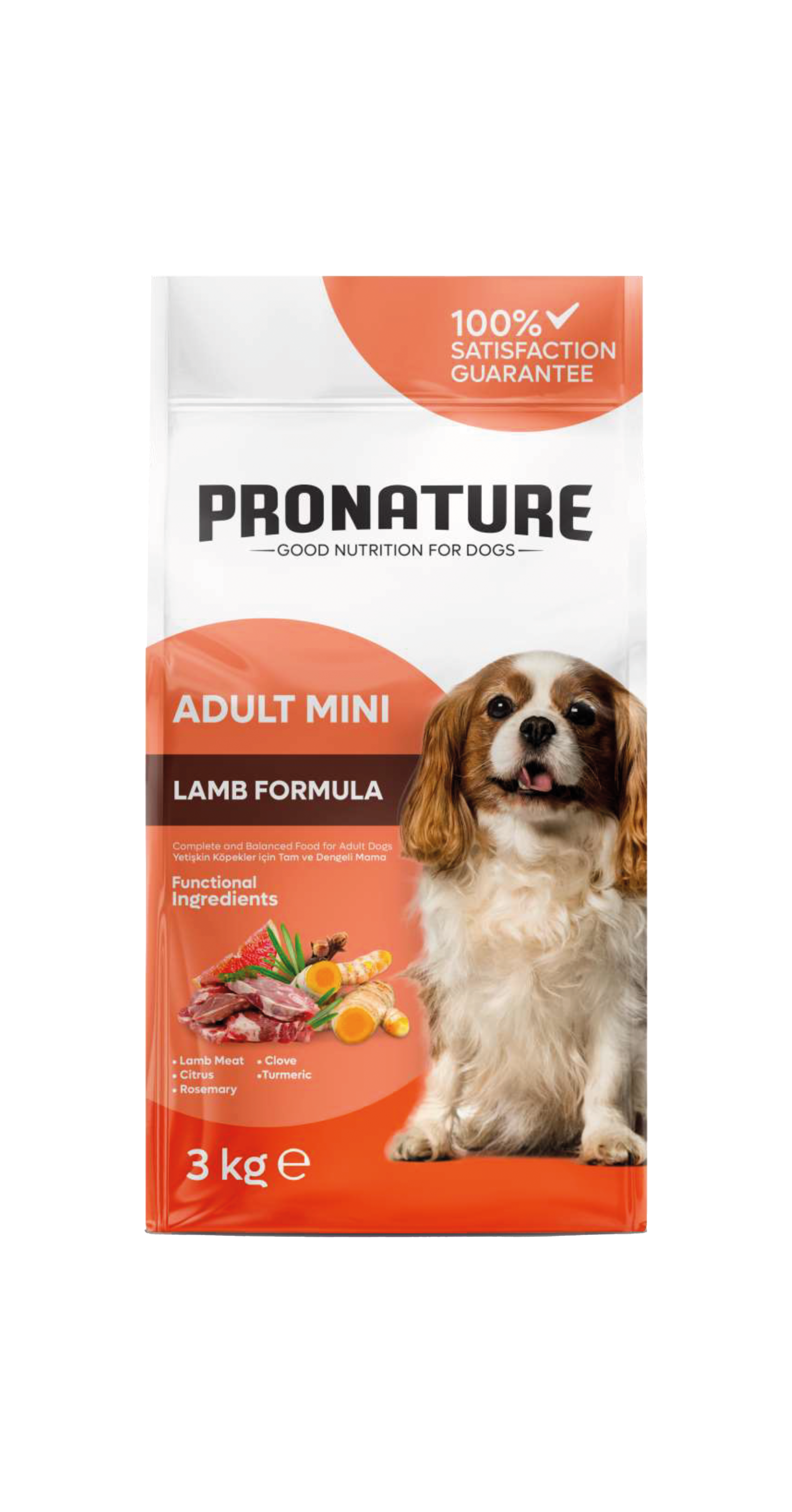 Pronature Daily Protect – Агнешко & Ориз за дребни породи, 3 кг 🍖🍚 Голямо внимание за малките герои! 💛🐶