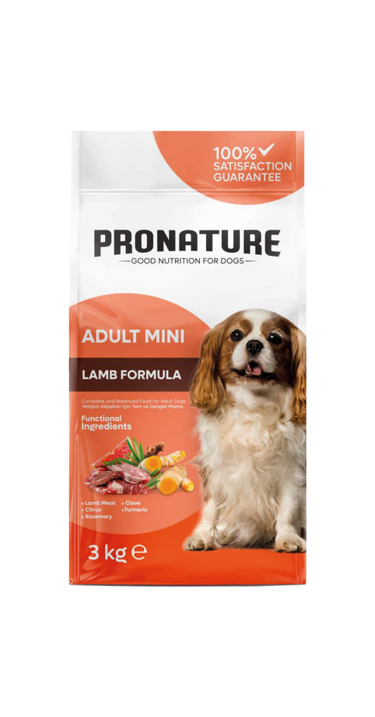 Pronature Daily Protect – Агнешко & Ориз за дребни породи, 3 кг 🍖🍚 Голямо внимание за малките герои! 💛🐶