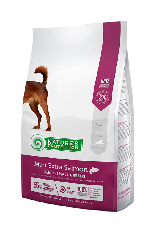 Nature's Protection Mini Extra Salmon – Специална грижа за малките 🐾