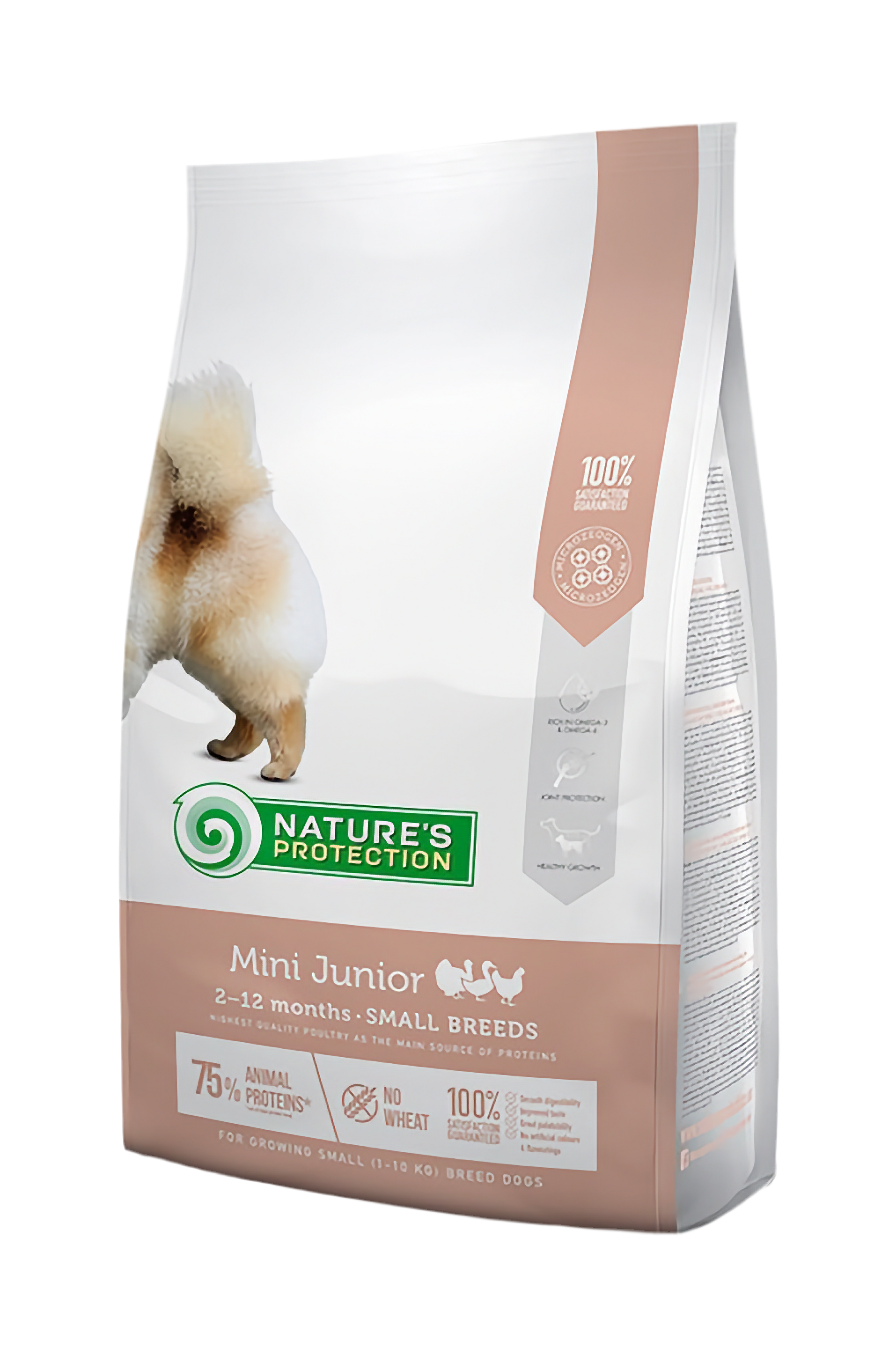 Nature`s Protection Mini Junior 7.5 кг ! Супер премиум качество и вкус !