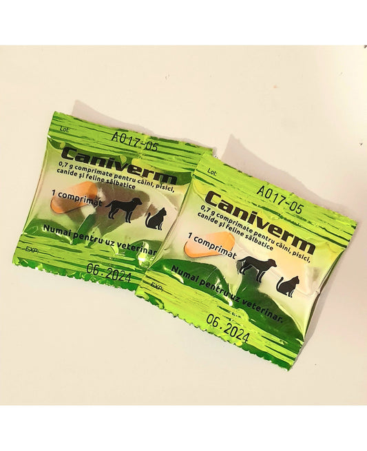 Caniverm 0,700 g / Каниверм 0,700 гр – противопаразитни таблетки за кучета и котки