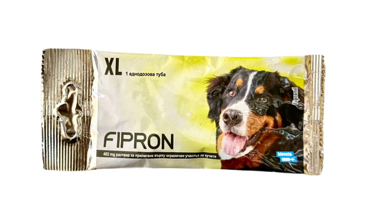 FIPRON SPOT-ON DOG - ПИПЕТА С ФИПРОНИЛ ПРОТИВ КЪРЛЕЖИ И БЪЛХИ ЗА КУЧЕТА ОТ 40 ДО 60 КГ