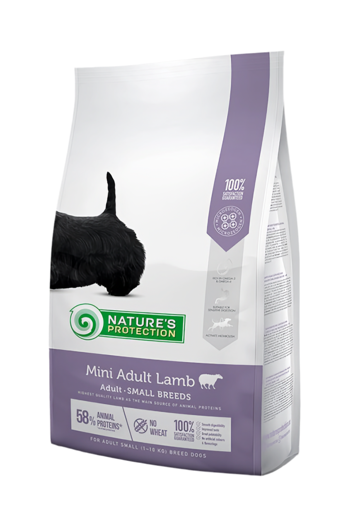Nature`s Protection Mini Adult Lamb 7.5 кг с агне ! Супер премиум качество и вкус !