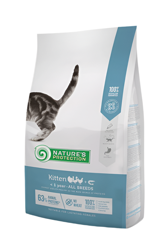 Nature’s Protection Kitten – Перфектният старт за малкото коте! 🌱