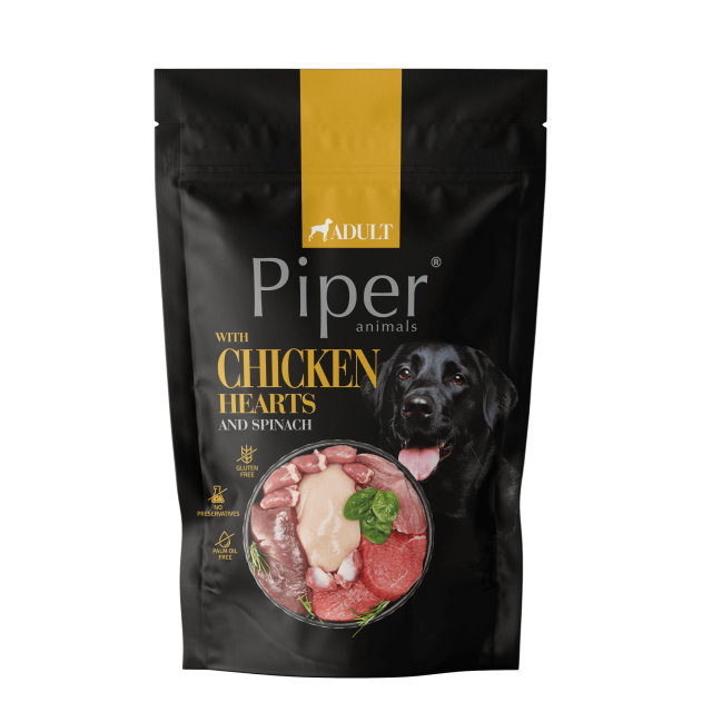 Piper Adult Dog пауч за кучета с пъдпъдък и боровинки, 500 г - Хипоалерген ! Изключително вкусен пауч за кучета с високачествено месо, което и най-капризните кучета ще харесат ! Много високо качество !