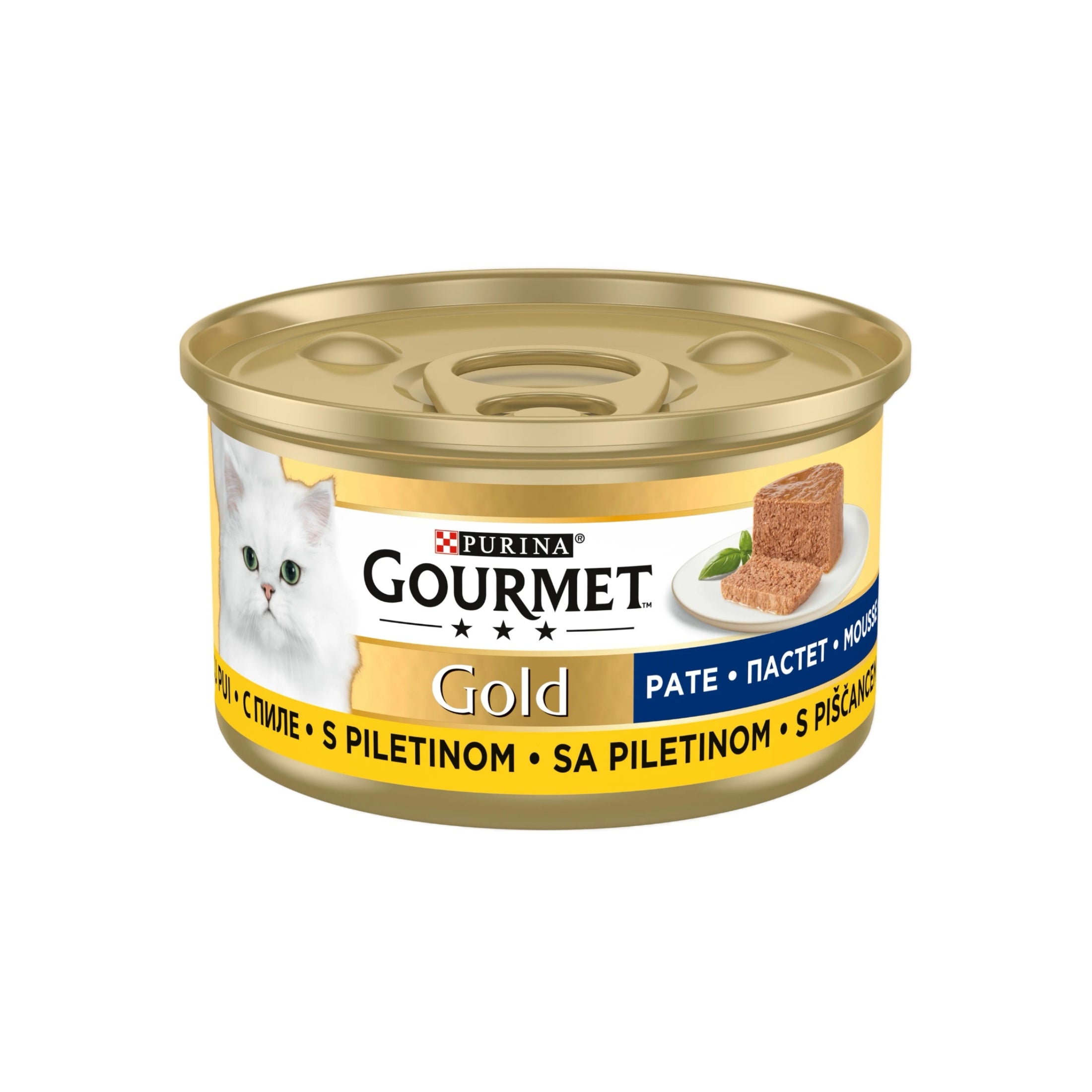 GOURMET® GOLD котешки пастет с вкус на пилешко 85g