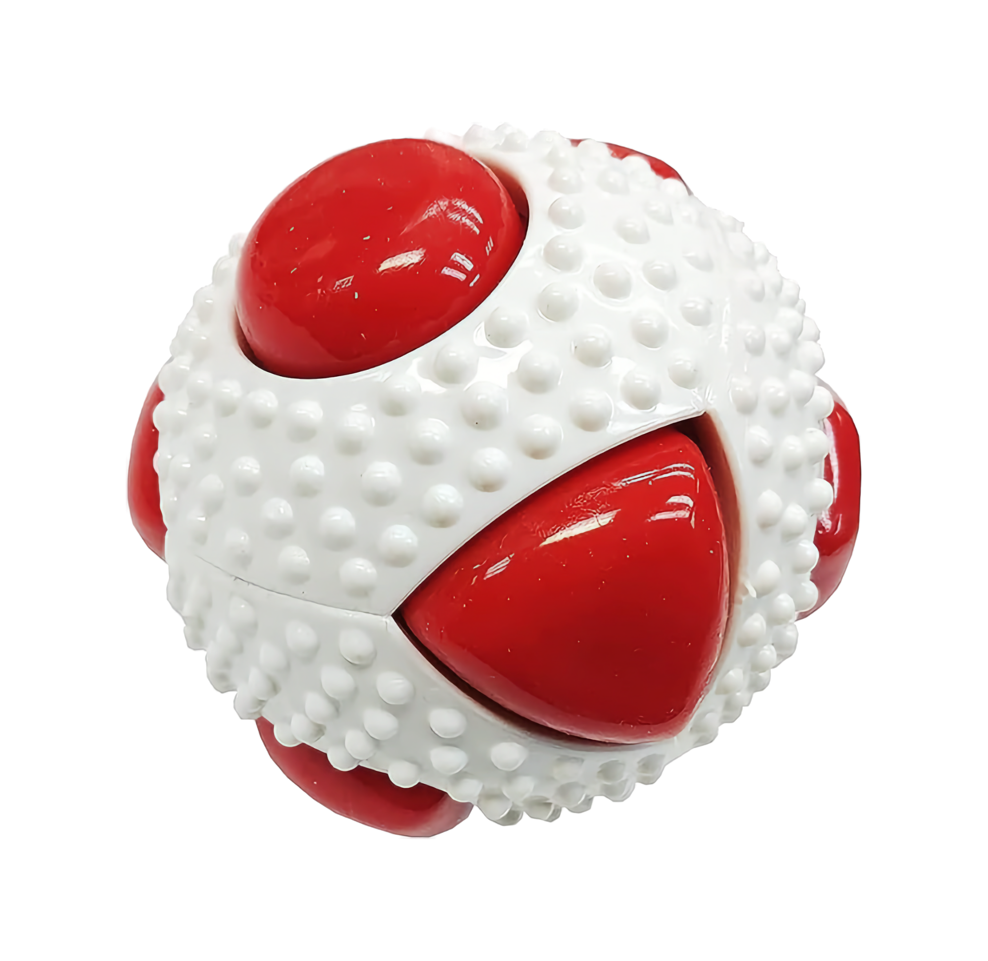 GimDog® SENSORY BALL EXTRA Играчка за куче - релефна сензорна топка с пищялка 8,3 cm - Zoo-PetShop