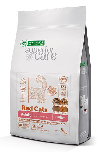 Nature’s Protection за червени и оранжеви котки ! Red Cat - Adult