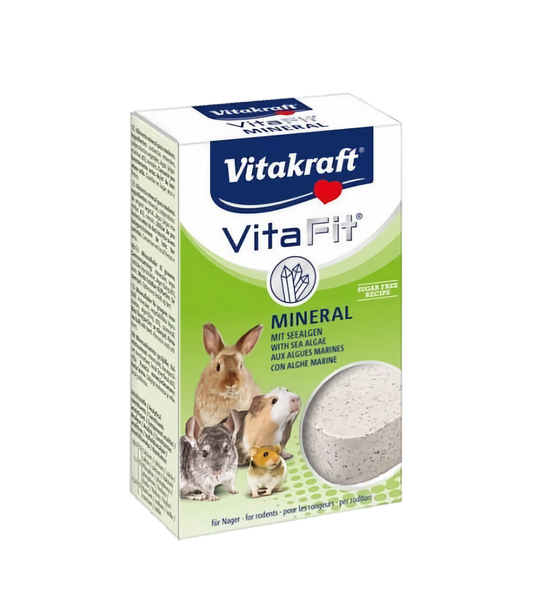 Vita Fit® MINERAL МИНЕРАЛЕН КАМЪК ЗА ГРИЗАЧИ с морски алги, Vitakraft