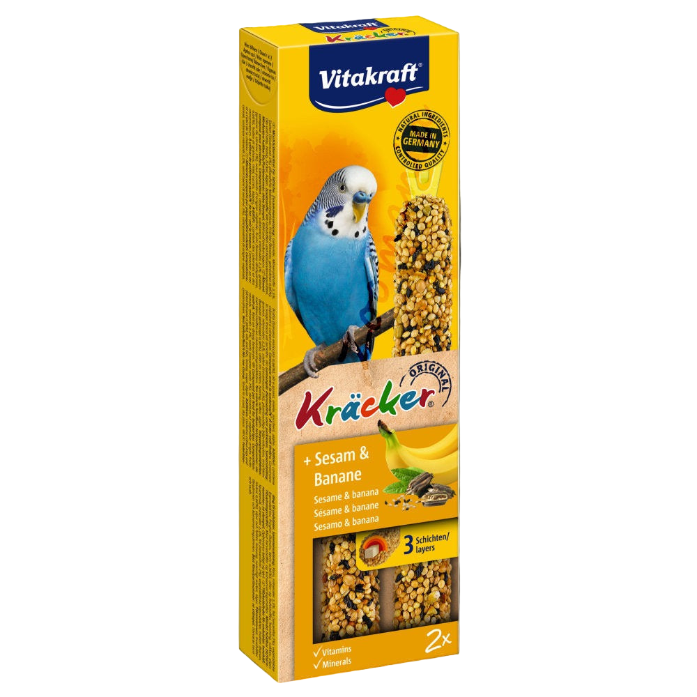 Vitakraft ® Kräcker ® - Оригинален Крекер на Витакрафт със сусам и банан  2 бр.