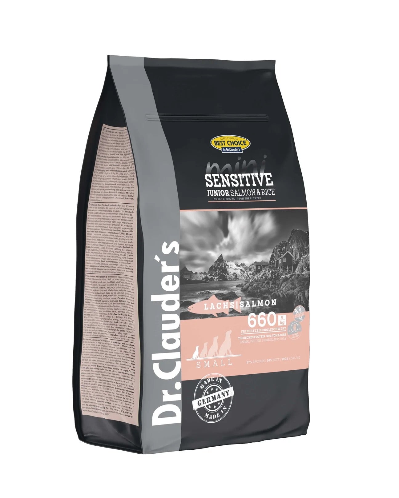 Dr.Clauder's Best Choice Mini Junior Lachs & Reis - Zoo-PetShop