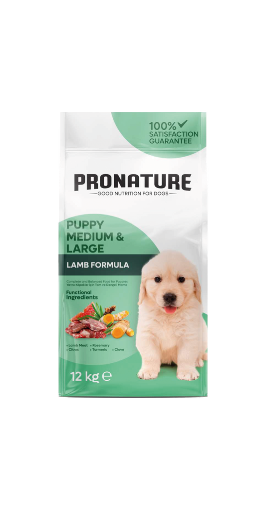 Pronature Lamb & Rice – Пълноценна храна за растящи кученца с агнешко и ориз (12 кг) 🍖🍚