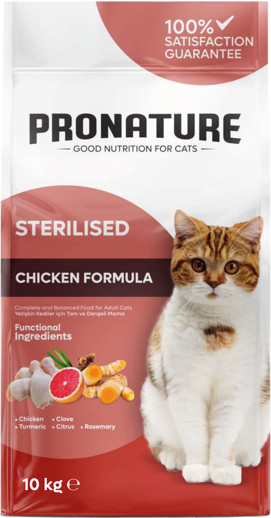 Pronature ЗА КАСТРИРАНИ КОТКИ И ИДЕАЛНО ТЕГЛО Weight Protect