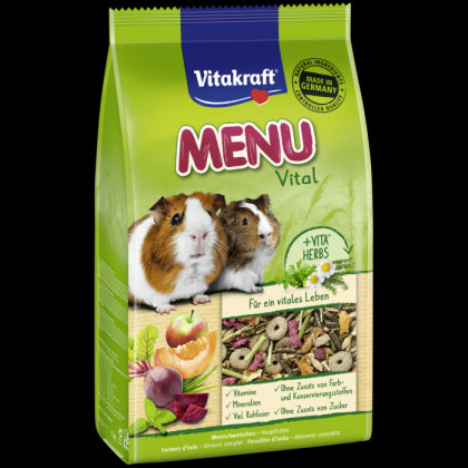 Храна за морско свинче - 400г Vitakraft Premium Menu Vital - Zoo-PetShop