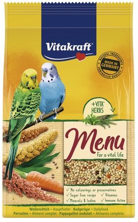Храна за вълнисти папагали - 500г Vitakraft Premium Menu - Zoo-PetShop