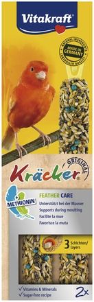 Vitakraft ® Kräcker ® ENERGY KICK - Оригинален Крекер на Витакрафт „ГРИЖА за ОПЕРЕНИЕТО, + Methionin, 2бр. - Zoo-PetShop