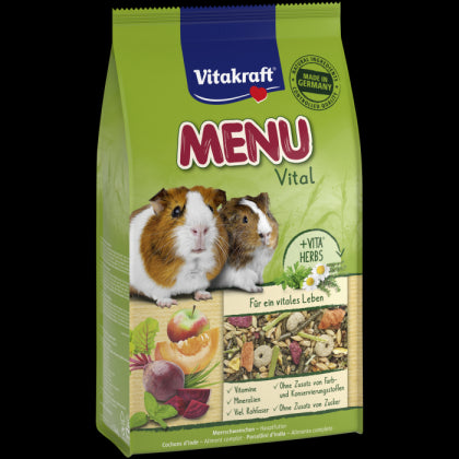 Храна за морско свинче - 1кг Vitakraft Premium Menu Vital - Zoo-PetShop