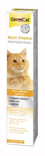 Gimcat® Multi-Vitamin Professional МУЛТИВИТАМИННА ПАСТА - ПРОФЕСИОНАЛНА ЕЖЕДНЕВНА ЗАЩИТА 50 г - Zoo-PetShop